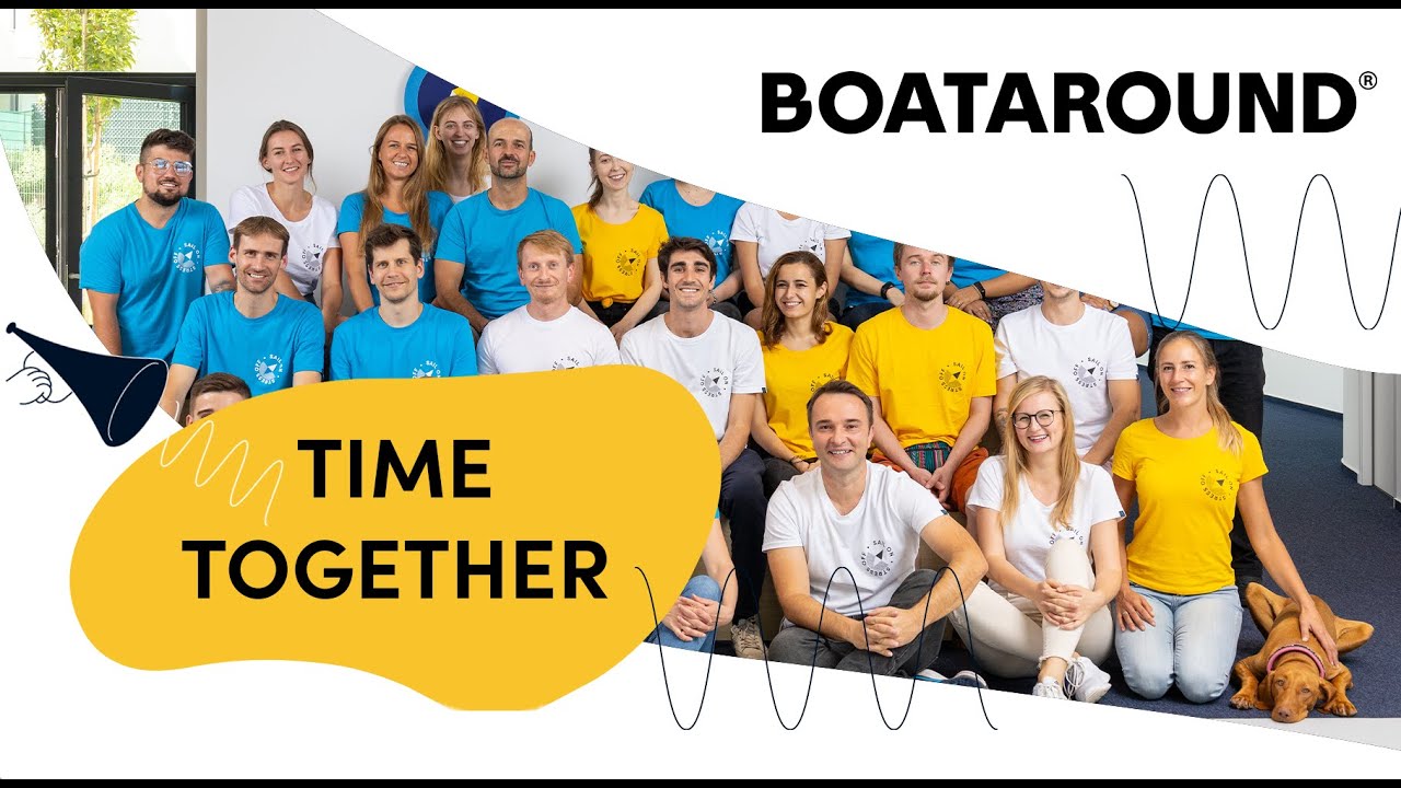Boataround is always having a fantastic TIME TOGETHER!
