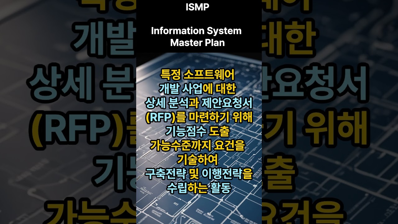 ISMP (Information Strategy Master Plan)