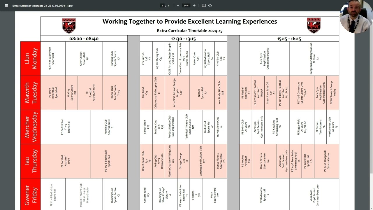 Alun Extracurricular Sept 24