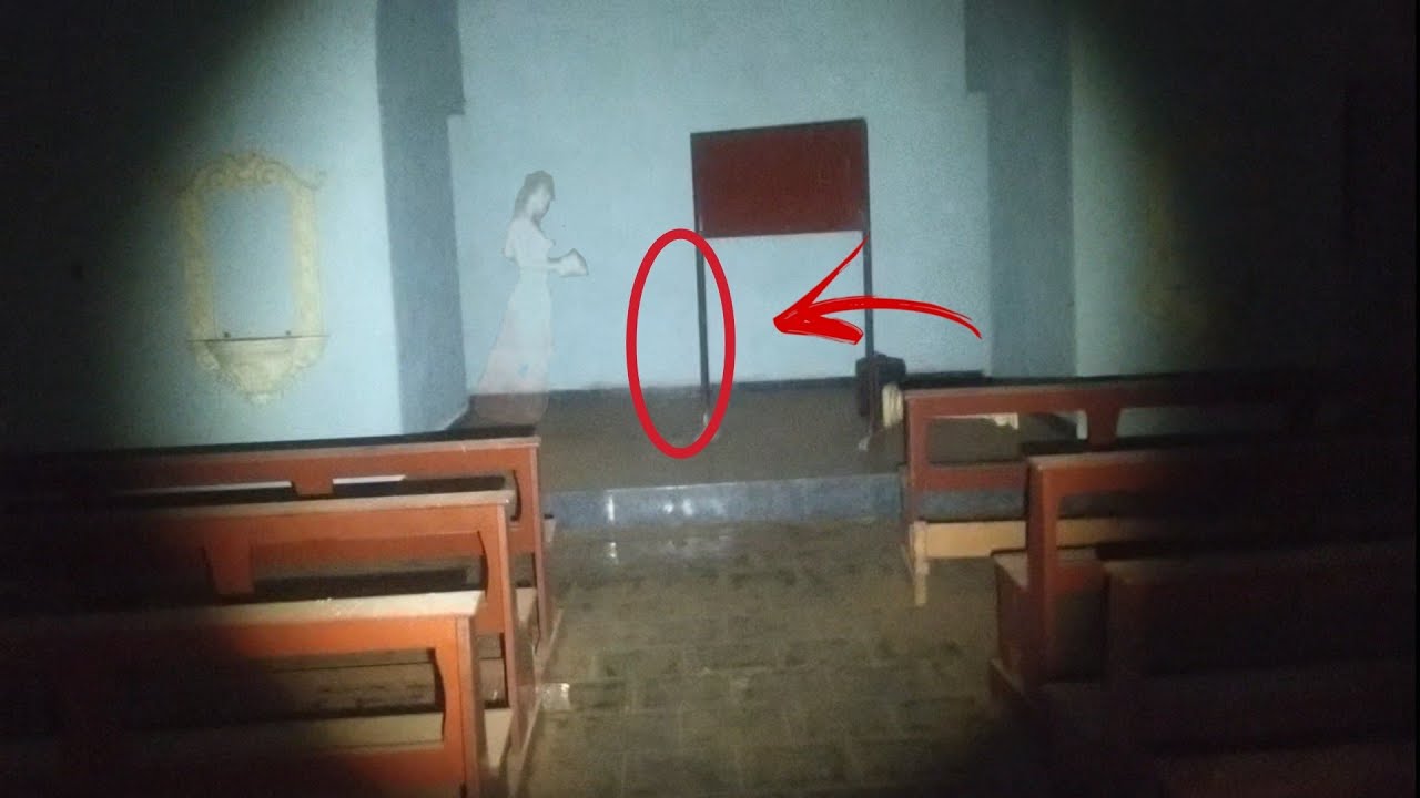 FANTASMA DA NOIVA se MANIFESTOU na CAPELA ASSOMBRADA
