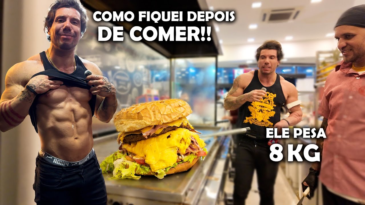 DESAFIO DO MAIOR HAMBURGUER DE SÃO PAULO