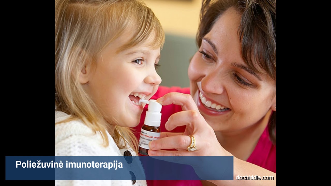 Docentė A. Blažienė apie alergijos gydymą specifine alergenų imunoterapija
