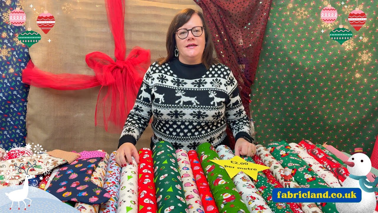 ✨🎄 Get ready for Christmas with Fabric Land!🎄✨