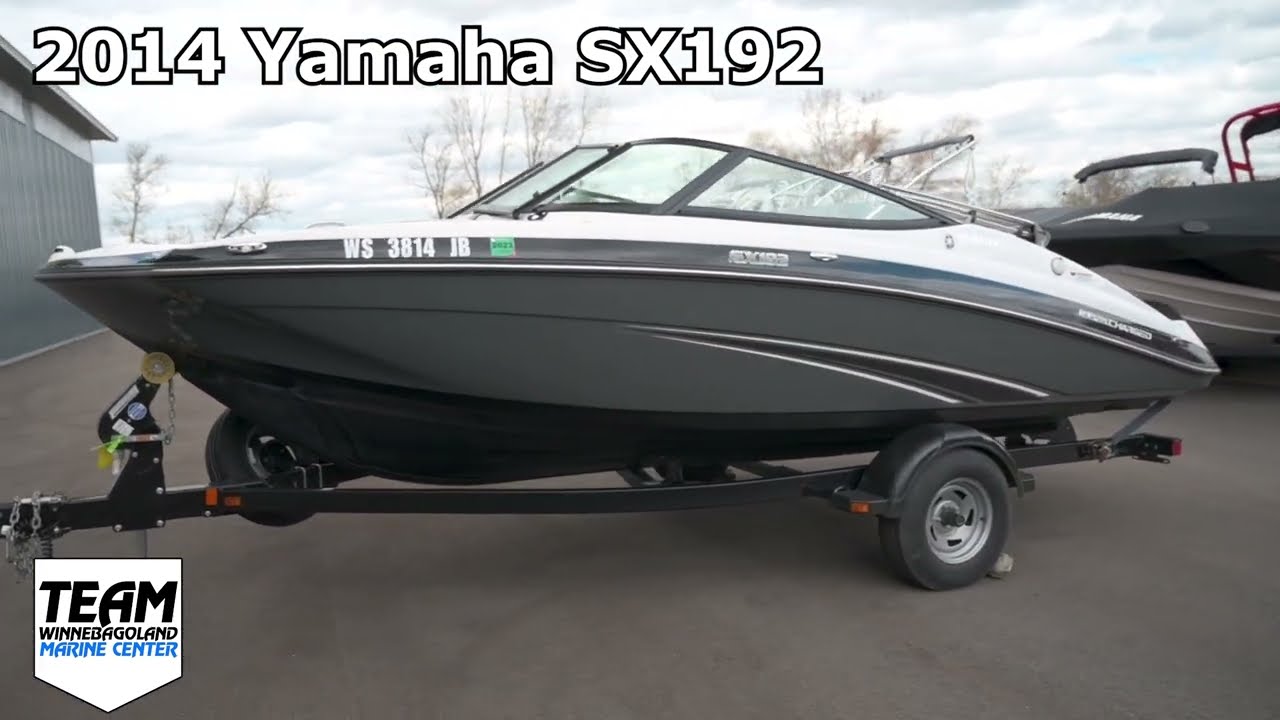 Used 2014 Yamaha SX192 Boat For Sale In Oshkosh, WI