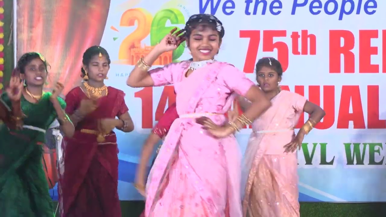 IVL School 75 republic day 2024|Mallipoo Vachchi Vachchi |Vendhuthaninthathukaadu |Simbu song|