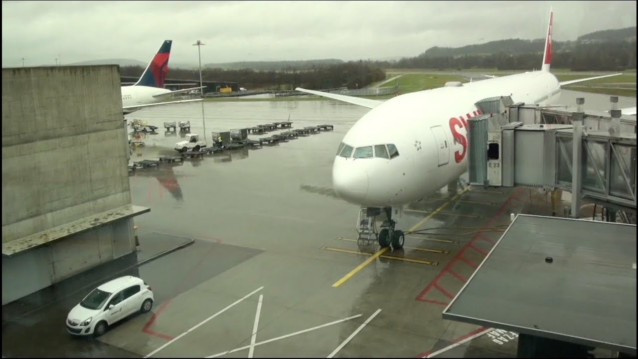 SWISS Boeing 777-300ER HB-JNI LX 40 Zurich-Los Angeles Economy Class Trip Report
