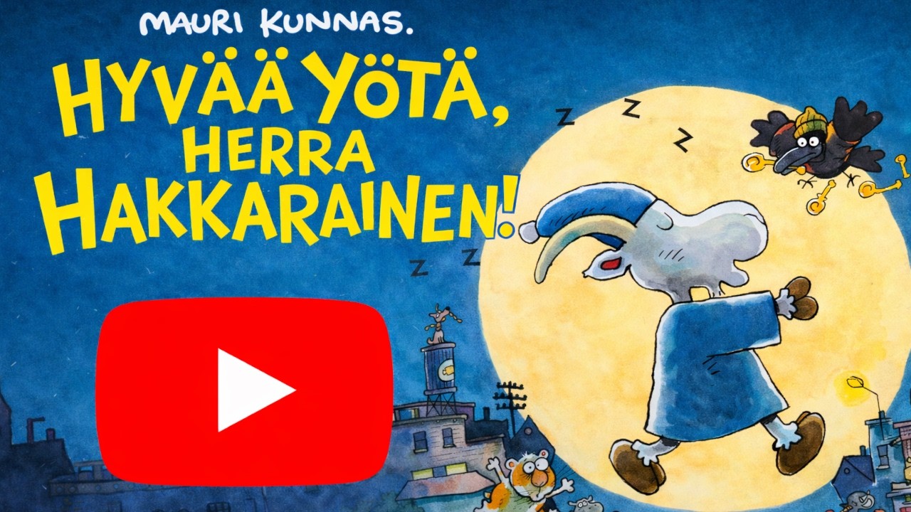 Hyvää yötä, Herra Hakkarainen, äänikirja