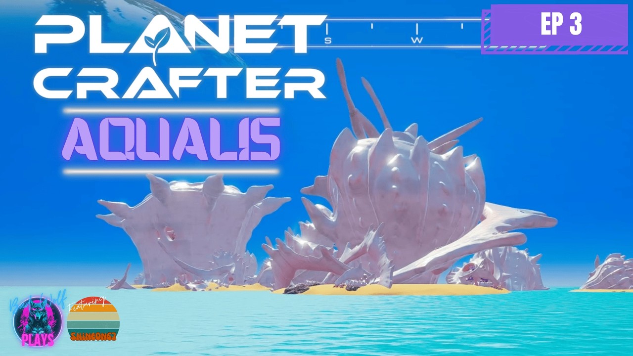 We Built a Butterfly, Fish, AND Amphibian Farm | Planet Crafter Aqualis Ep 3