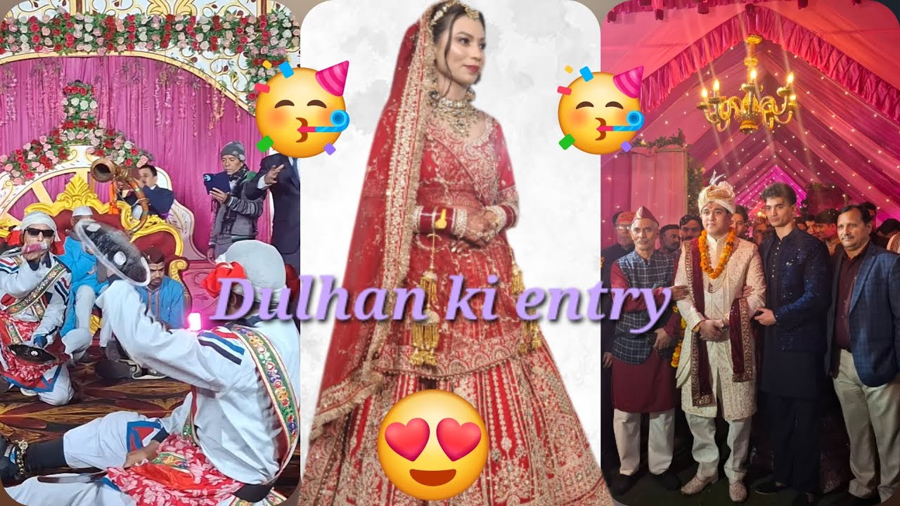 आज शादी के दिन मिले बहुत सारे गाँव के लोग🥳मिलके बहुत अच्छा लगा🥰 #uttarakhandculture #weddingceremony