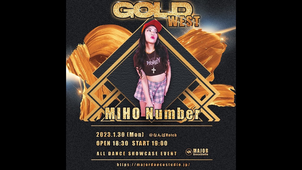 MIHO Number | 2023.1.30 | GOLD west | @majordancetsudio