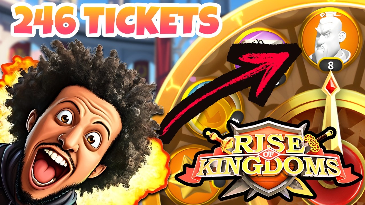 I Spent 246 Tickets on Sun Tzu Prime… Was It a Mistake? | Team Boom Boom | Rise of Kingdoms