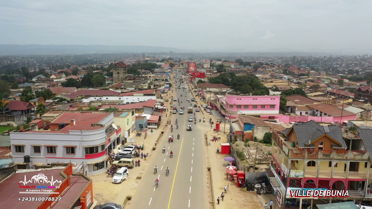 LA VILLE DE BUNIA CITE DE MERVEILLE