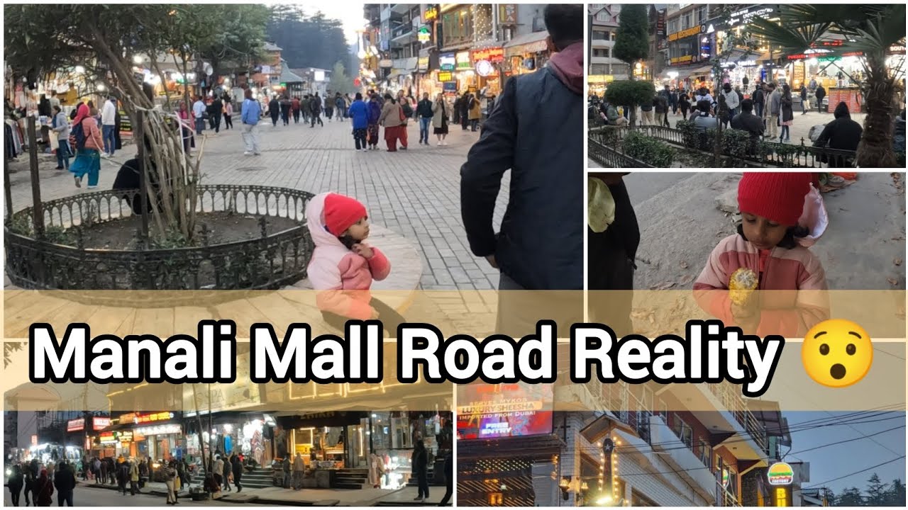 ഇത്ര തണുപ്പിൽ ഇതോക്കെ? 😳 | Manali Mall Road