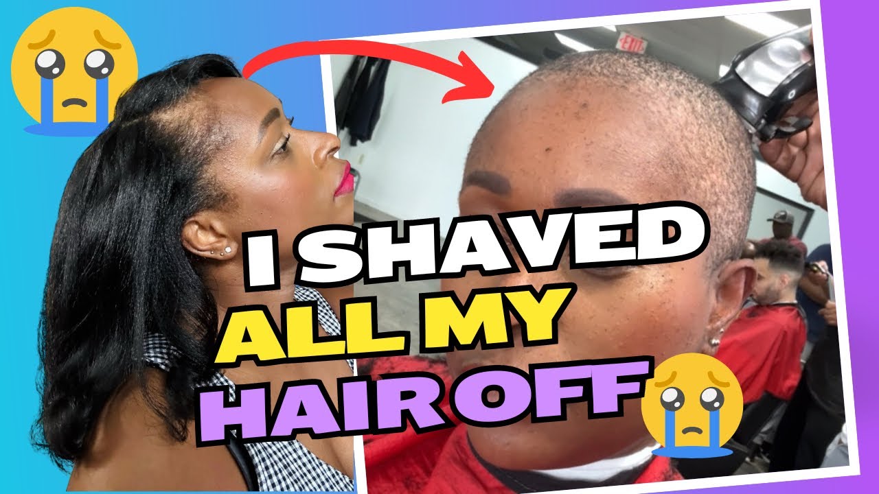 “I tried everything but shaving my hair was my only option!”