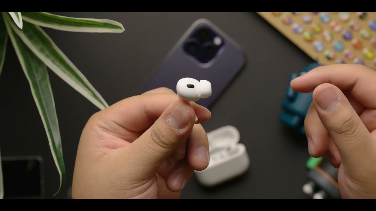 How to turn on noise-cancelling on AirPods Pro
