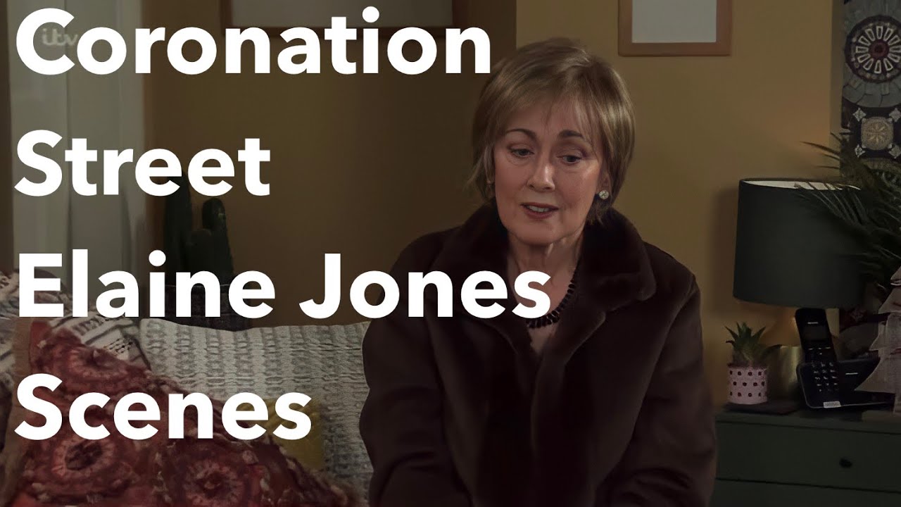 Coronation Street | Elaine Jones Scenes (14th December 2020)