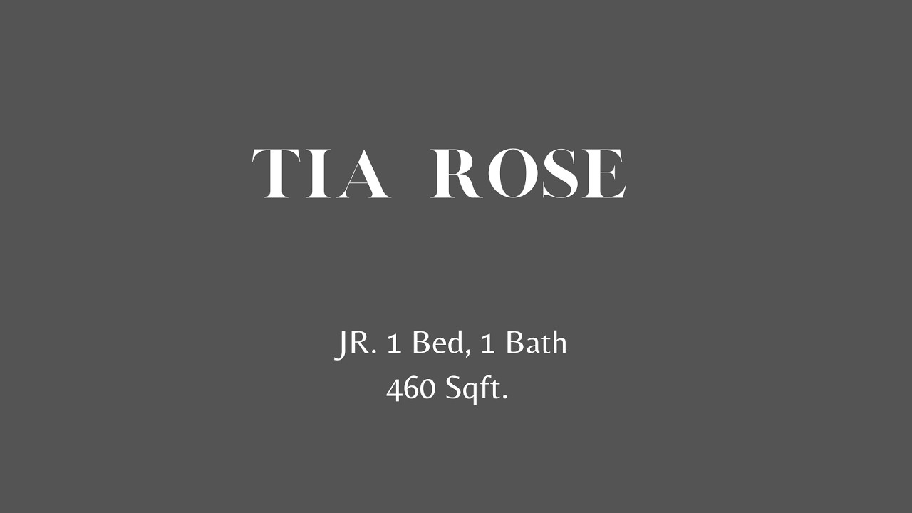 Tia Rose #4533-101 - Renovated JR. 1 Bed, 1 Bath