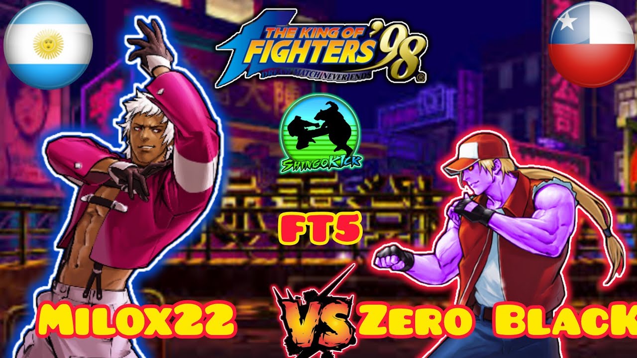 🔥KOF '98🔥🇦🇷Milox22🇦🇷🆚🇨🇱Zero BlacK🇨🇱 FT5 