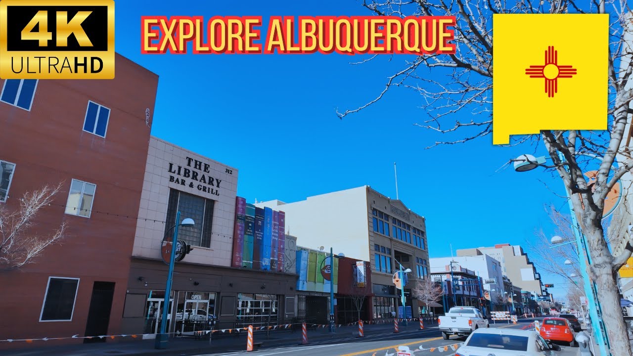 Albuquerque, New Mexico 2025 Walking Tour [4K]