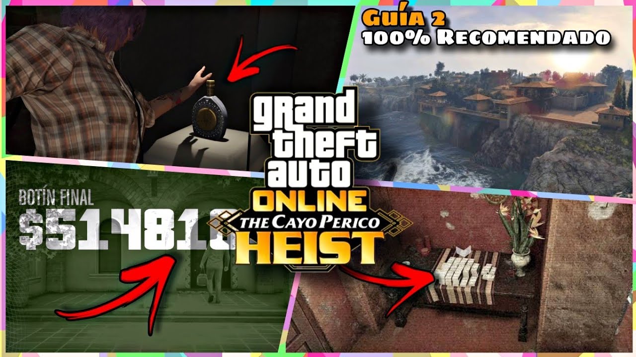 Guía: Como hacer Cayo Perico SOLO + BOLSAS LLENAS Objetivos Secundarios GTA ONLINE