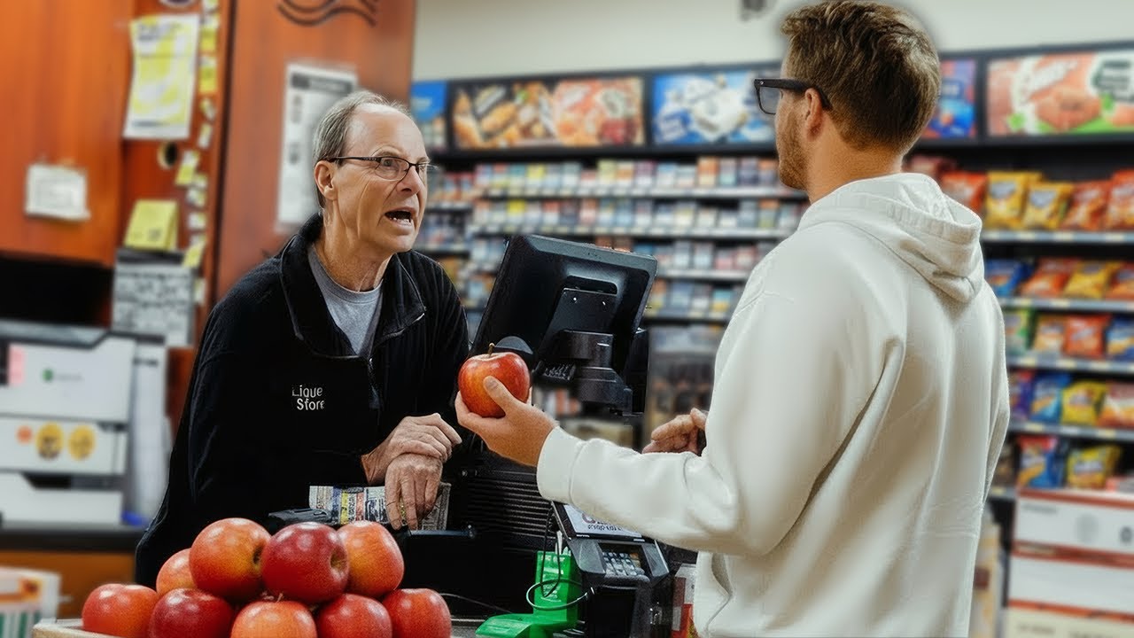Используем НАСТОЯЩИЕ яблоки для розыгрыша Apple Pay!