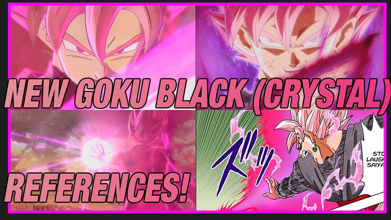 The new Goku Black (Ultra Supervillain) has Juicy References