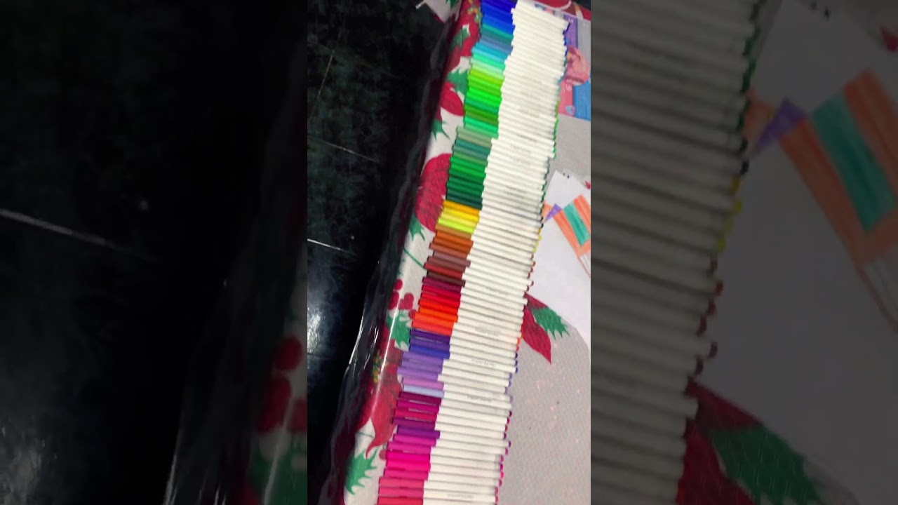 Mis plumones crayola s&uacute;per tips