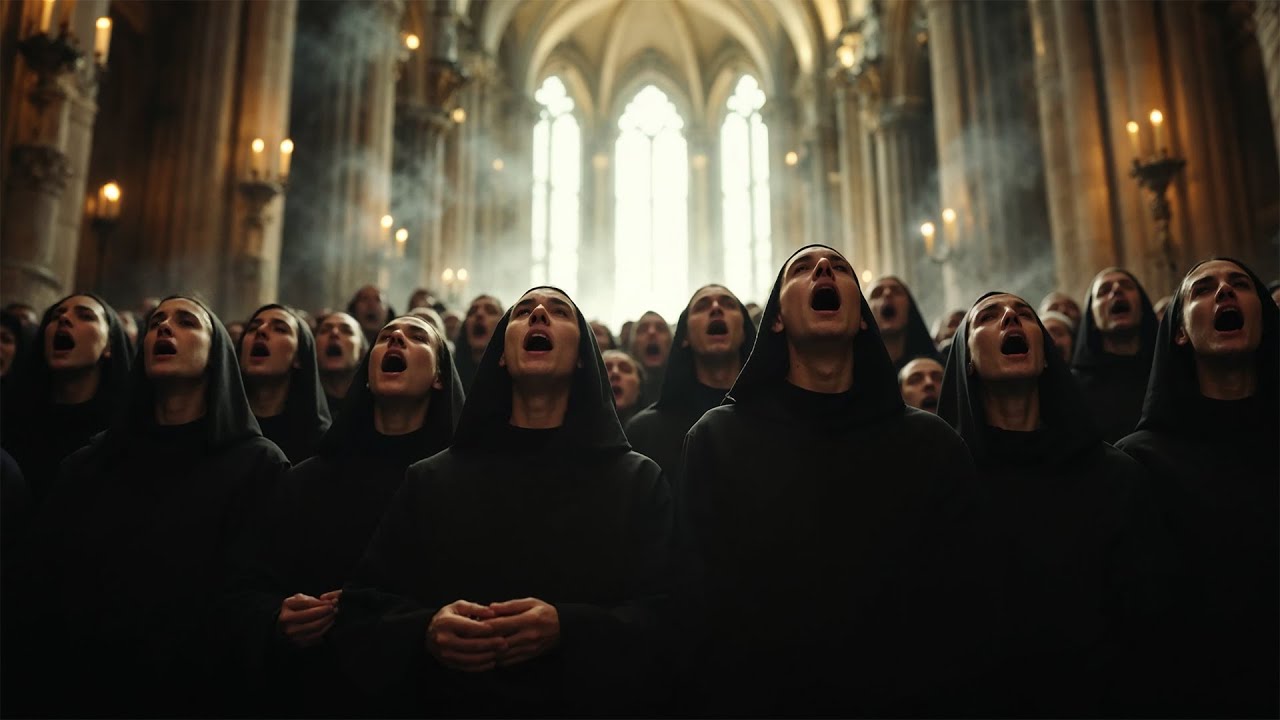 🌙 Gregorian Chant for Sleep & Relaxation — Golden Silence of the Holy Altar ✝️🕯️