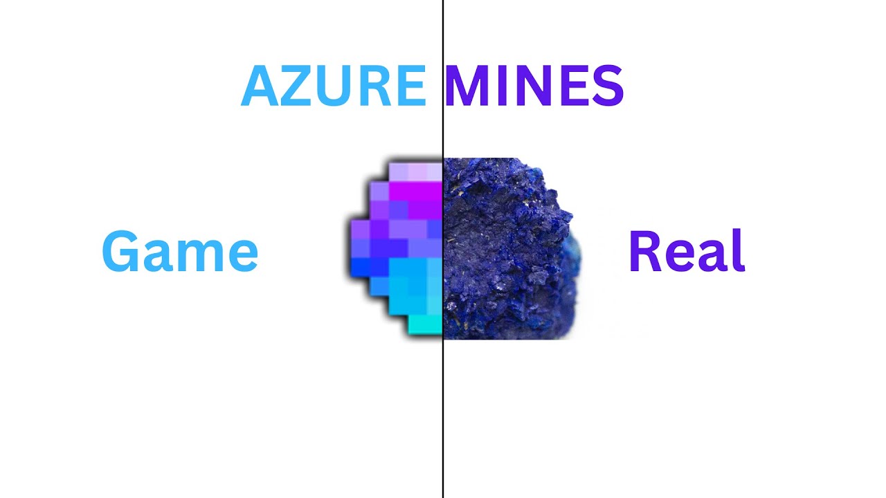 Azure Mines (Ores VS IRL)
