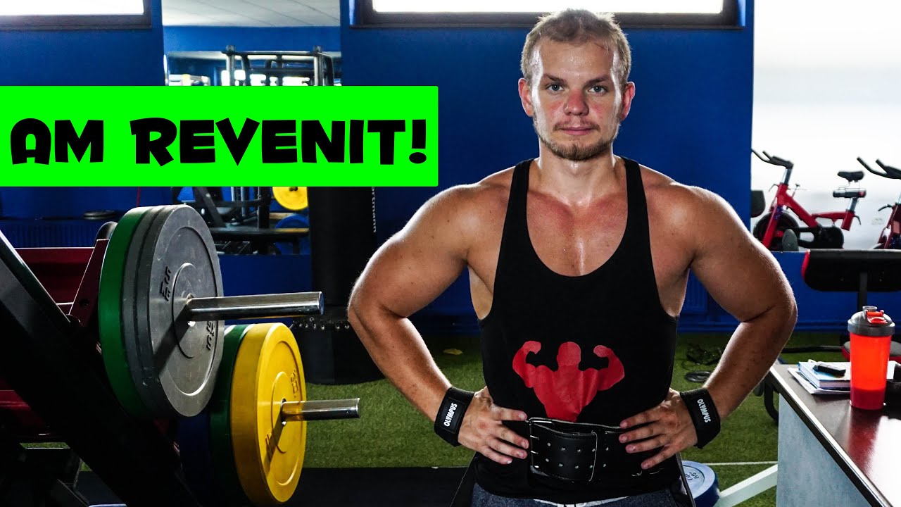 Am Revenit! | Vlog | Masa Musculara si Productivitate
