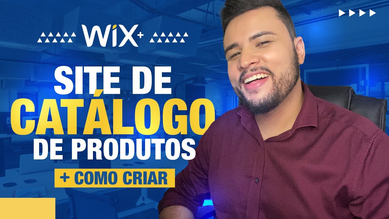 COMO CRIAR SITE DE CATÁLOGO DE PRODUTOS [SEM LOJA VIRTUAL] - WIX