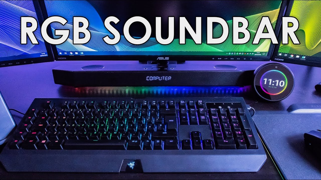 BEST SOUNDBAR 2018!? | Creative Sound BlasterX Katana Review