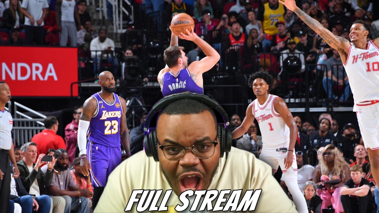MAR 18 - LAKERS VS. ROCKETS THRILLER, LEBRON'S THE GOAT, JOKIC SUCKS VS MEMPHIS [Full Stream]