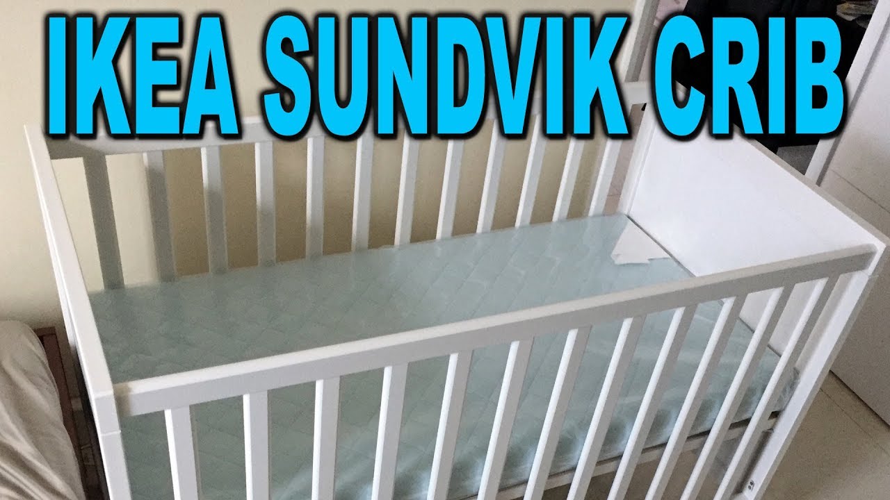 Собираем детскую кроватку ИКЕА СУНДВИК за 23 минуты! (Интервальная съёмка) — Распаковка и обзор —...