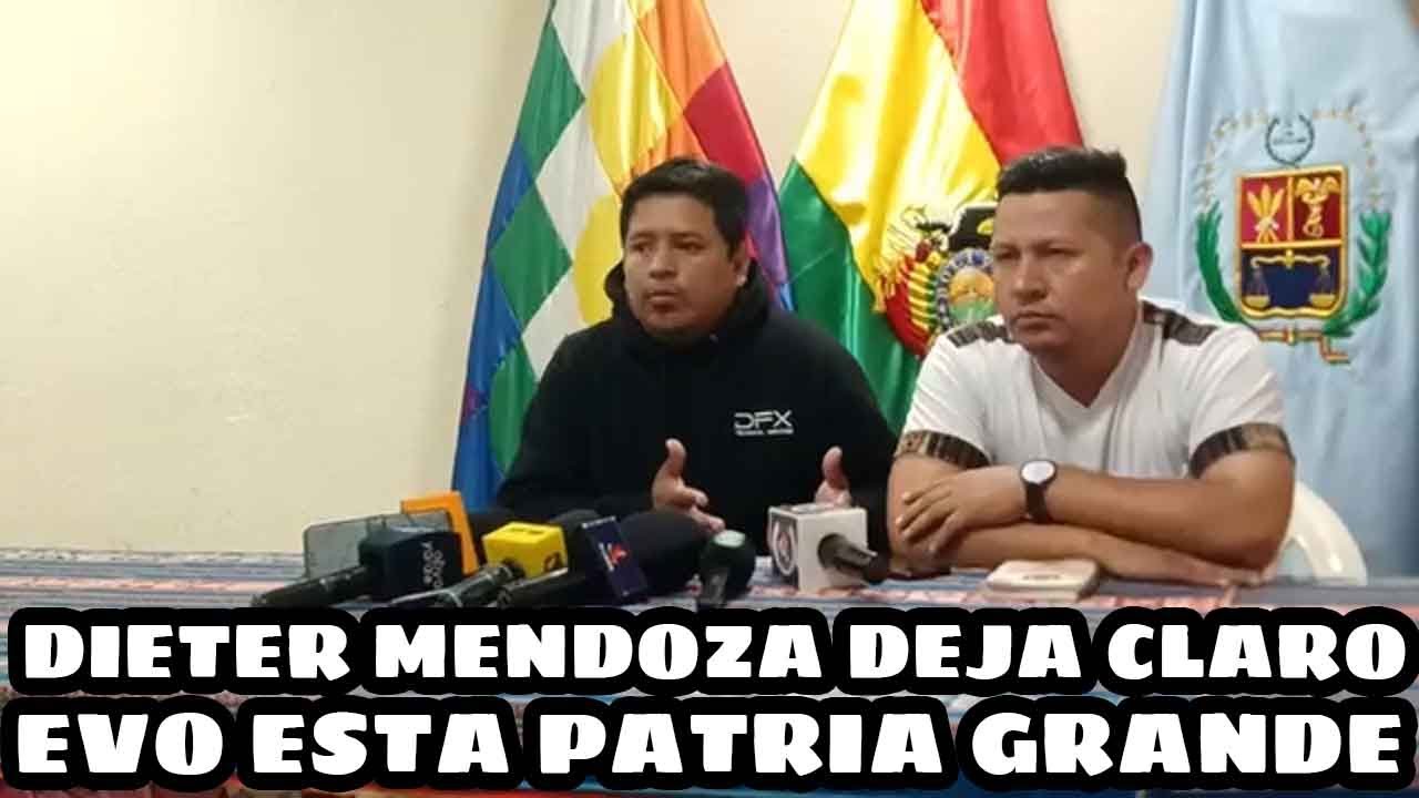 DIETER MENDOZA DENUNCIA GOBIERNO RODRIGO PAZ ESTA CALLADO POR CASO N4RCO MALETAS..
