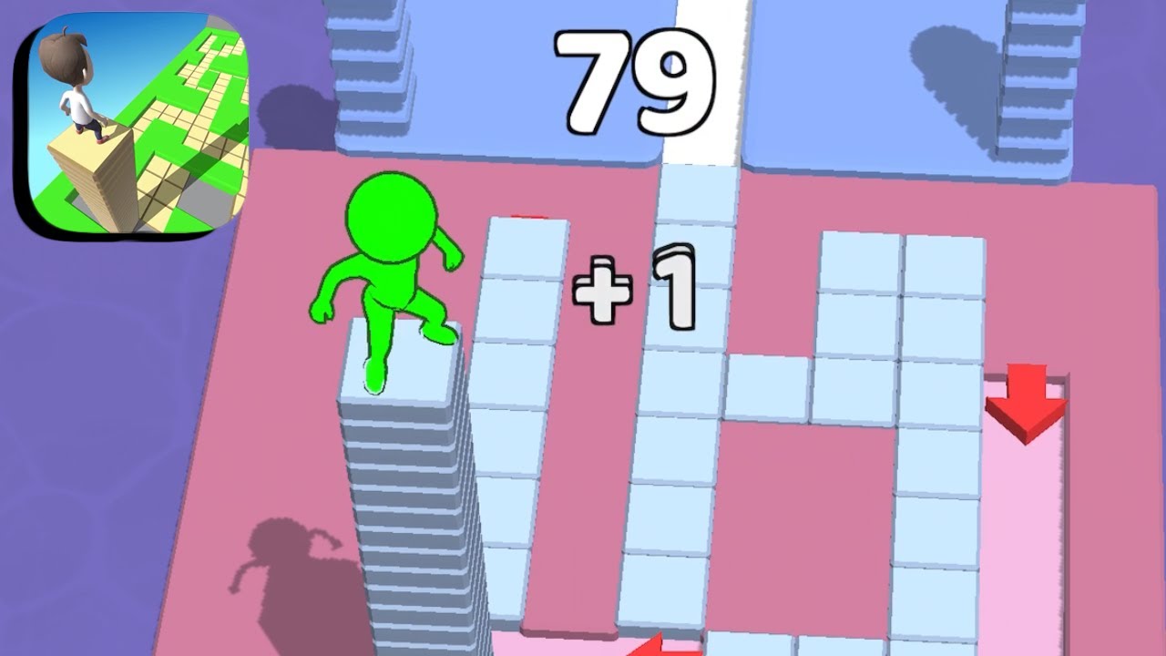 Stacky Dash Gameplay - All Levels #1