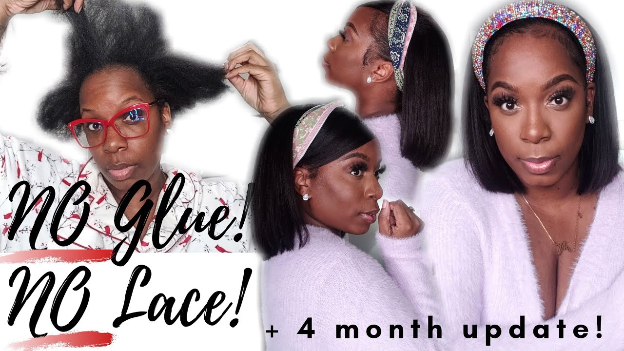 🚨 STOP WASTING MONEY! How To 90s Swoop Bang & Silk Press | Yaki Headband Wig | Update! | MyFirstWig