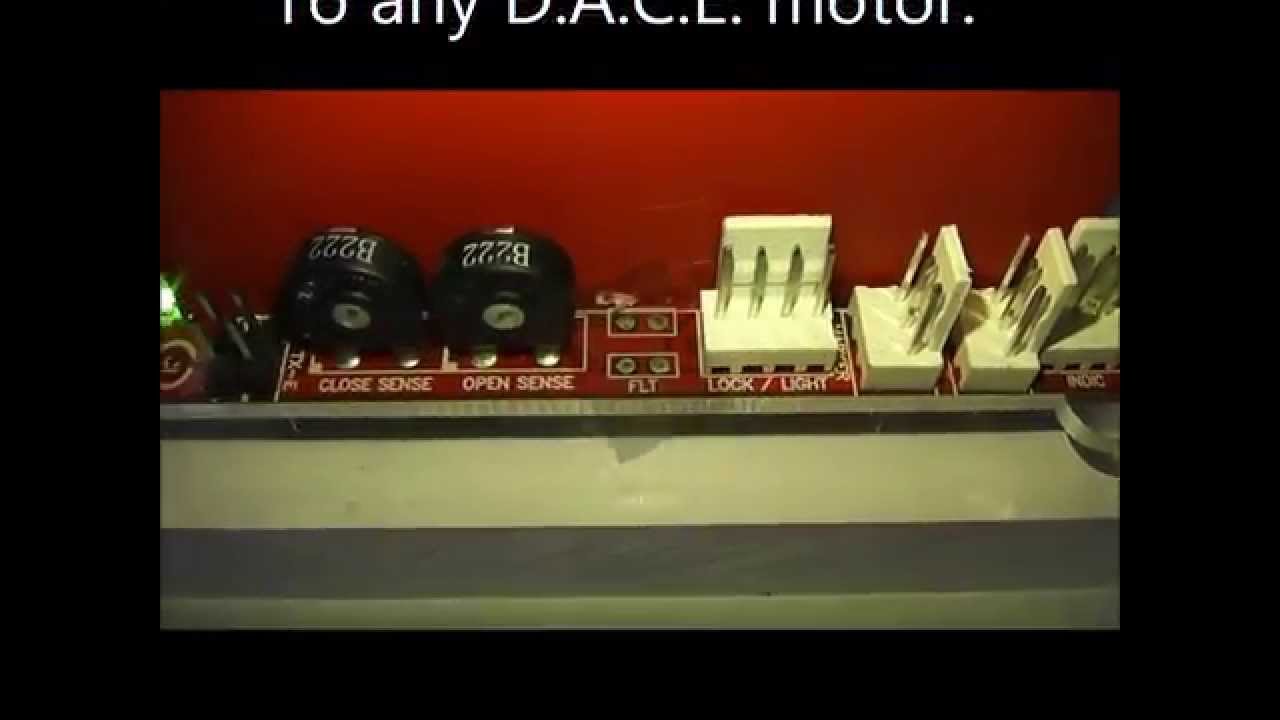 DACE Universal RED control card.