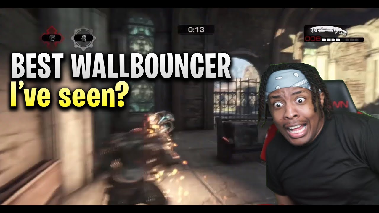 NEW BEST WALLBOUNCER ON GEARS OF WAR 3 | MOVEMENT INSANE - REACTION