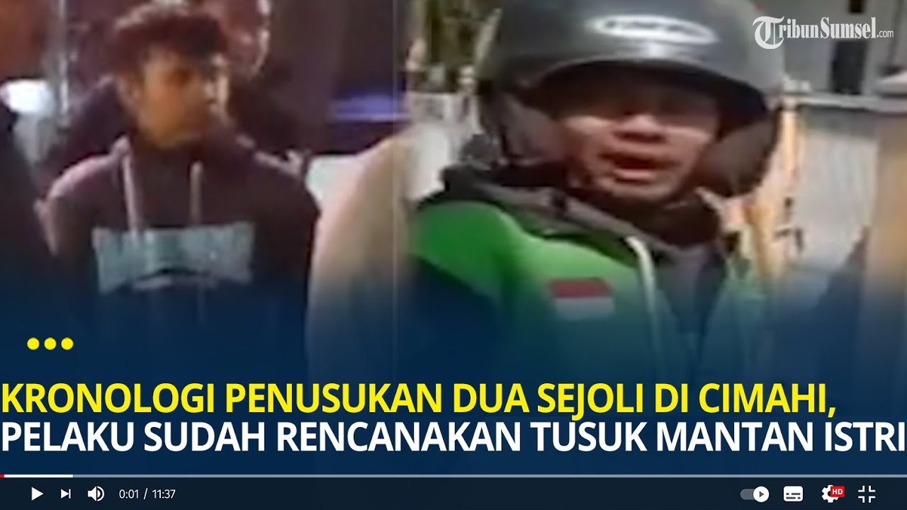 Kronologi Penusukan Dua Sejoli di Cimahi, Pelaku Sudah Siapkan Pisau untuk Tusuk Mantan Istri