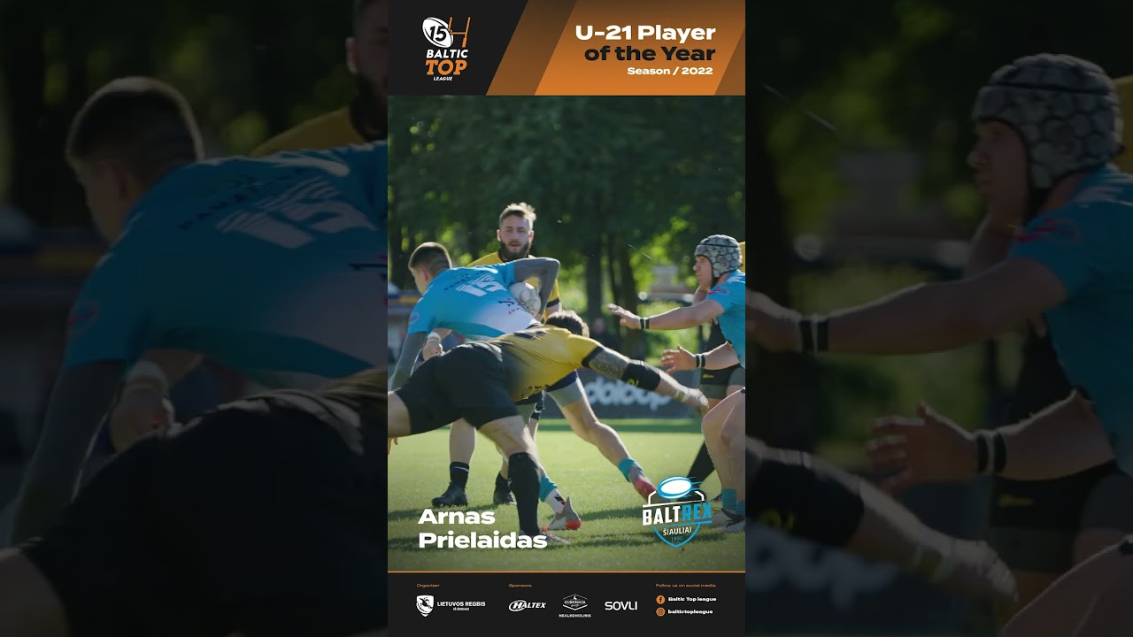 Baltic Top League '22: U-21 Player of the Year &ndash; Arnas Prielaidas
