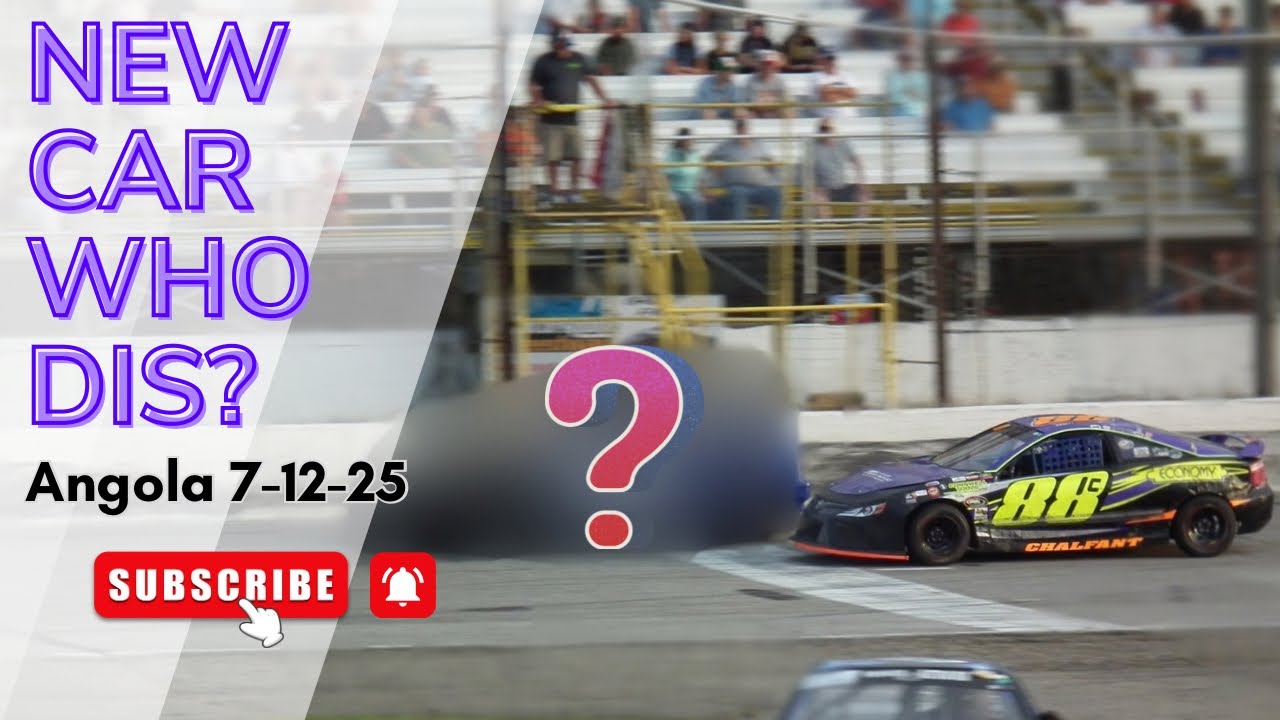 WHAT DID MY DAD BUY?!?! || Angola Speedway Racing Vlog 7-12-25