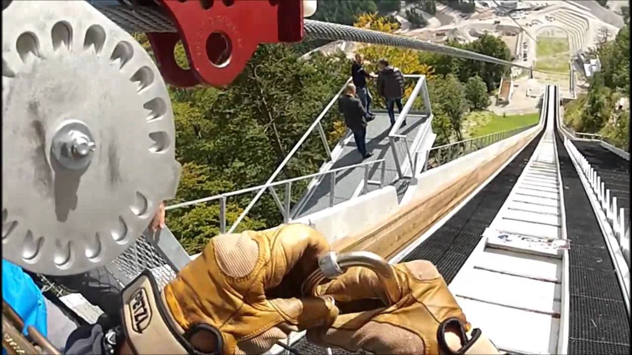 Zipline Planica - Extremni spust - 1