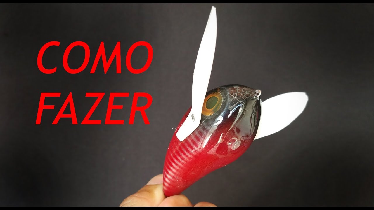 Como fazer isca artificial artesanal. Isca com asinha!