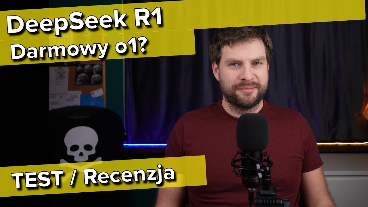 DeepSeek R1 - Darmowy konkurent o1? Test/recenzja nowego modelu OpenSource.
