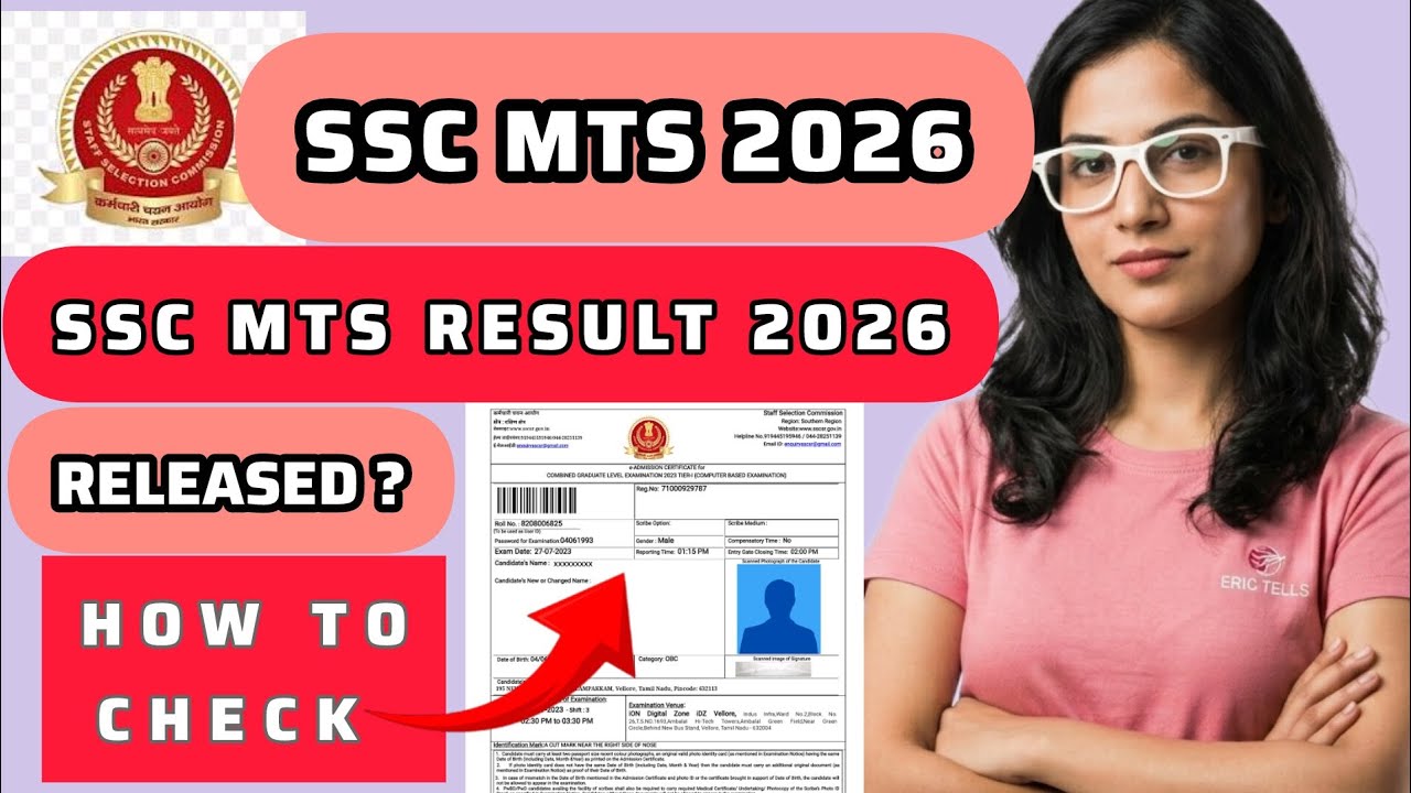 ssc mts result 2026 | ssc multitasking staff result 2026
