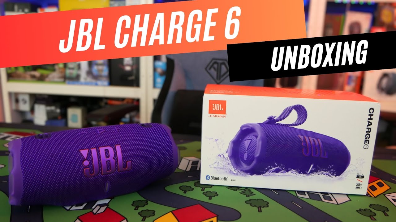 JBL Charge 6 -  unboxing i pierwsze wrażenia
