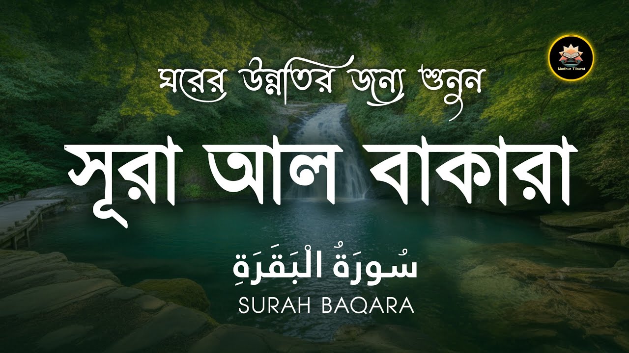ঘরের উন্নতির জন্য সূরা আল বাকারা প্রতিদিন শুনুন । Surah Baqarah Full Quran Recitation by Alaa Aqel