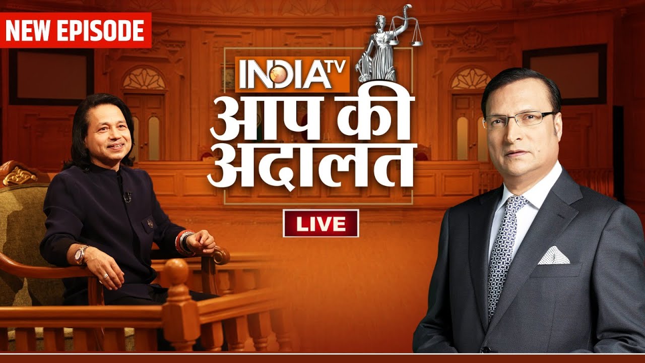 Kailash Kher in Aap Ki Adalat LIVE | Personal Life & Struggle, Bollywood & Music Industry | India TV