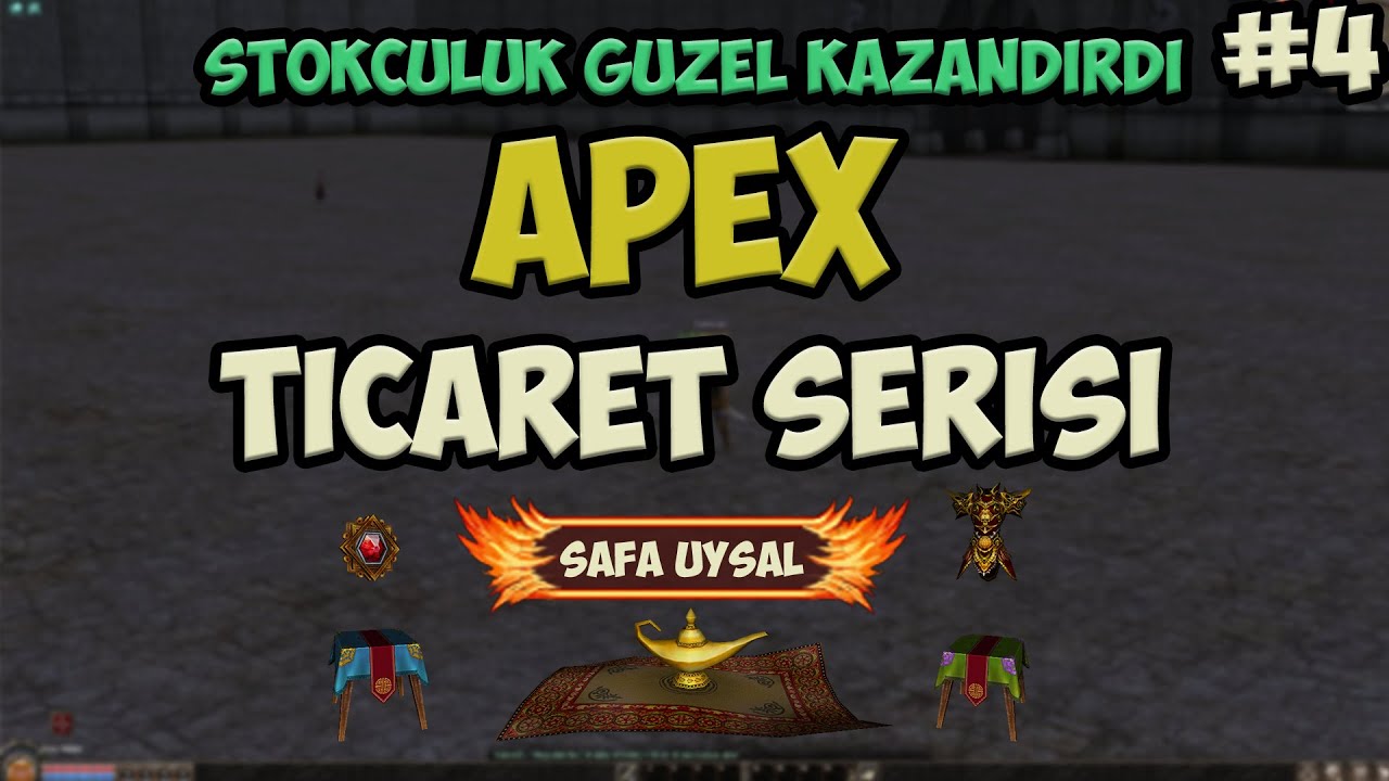STOKÇULUK GÜZEL KAZANDIRDI!!!! TİCARET SERİSİ | METİN2 TR APEX #4